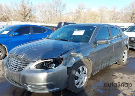 2013 Chrysler 200 Lx из США, поврежденный, VIN 1C3CCBAB1DN711395